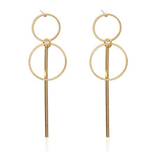 Load image into Gallery viewer, Silver Color Crystal Tassel Earrings for Women Long Drop Earing 2019 Fashion Female Wedding Jewelry Gift Wholesale